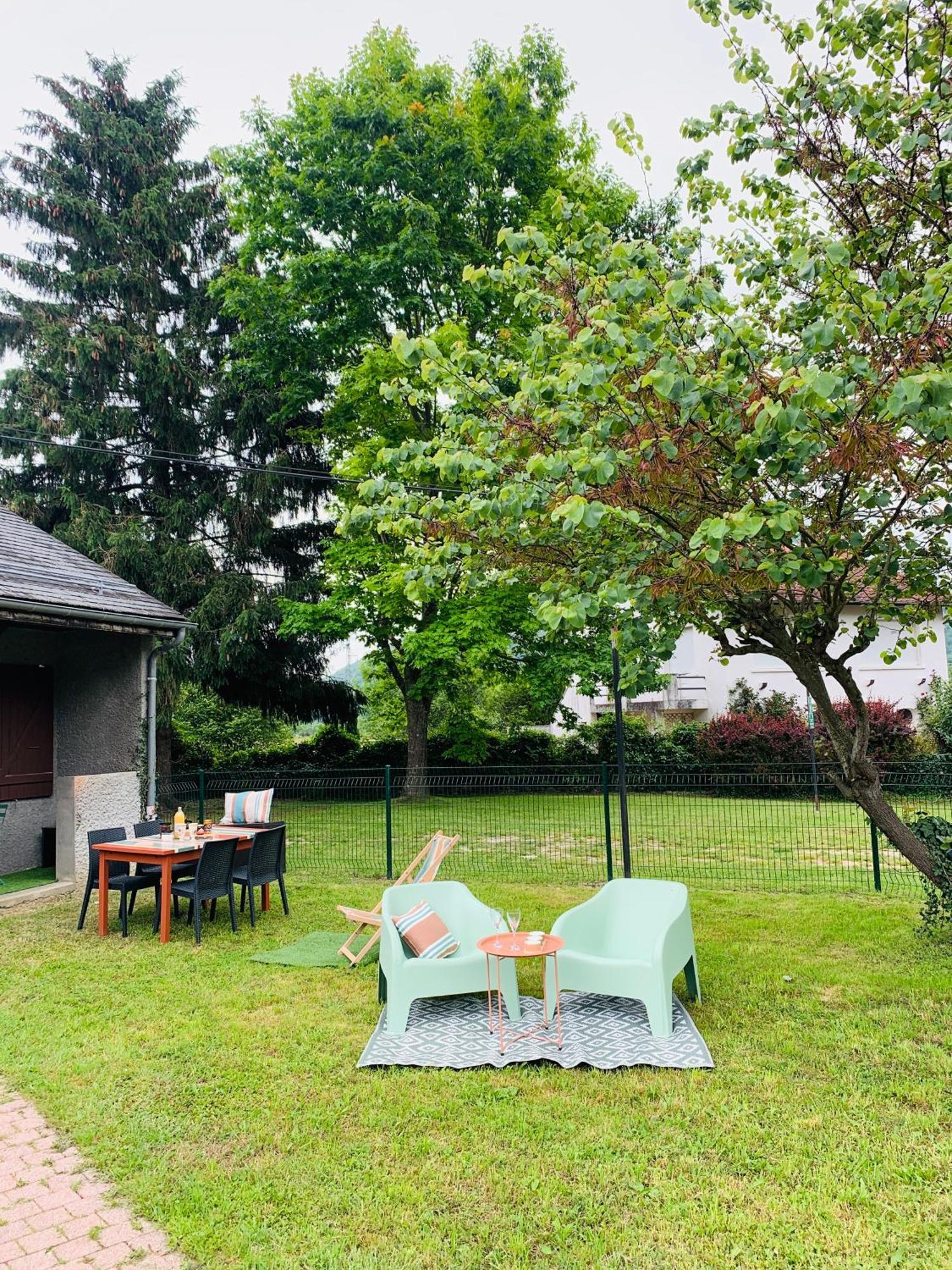 La Suite Unique - Le Jardin Sur Les Pyrenees- Vue Panoramique Montagne -Jardin Cloture Prive De 100M2-Parking-Linge De Lit Et Serviettes Compris- Bielle Εξωτερικό φωτογραφία
