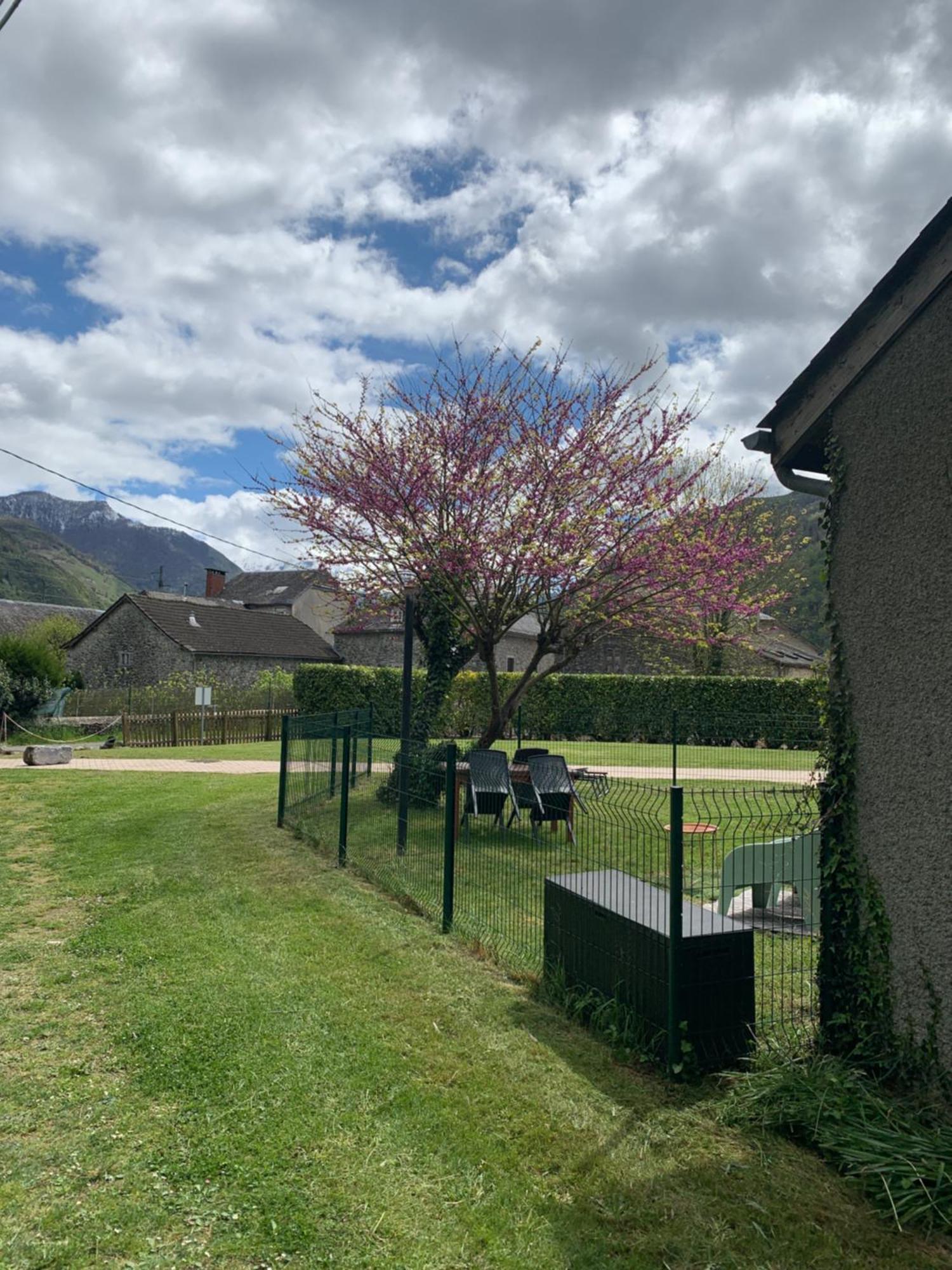 La Suite Unique - Le Jardin Sur Les Pyrenees- Vue Panoramique Montagne -Jardin Cloture Prive De 100M2-Parking-Linge De Lit Et Serviettes Compris- Bielle Εξωτερικό φωτογραφία
